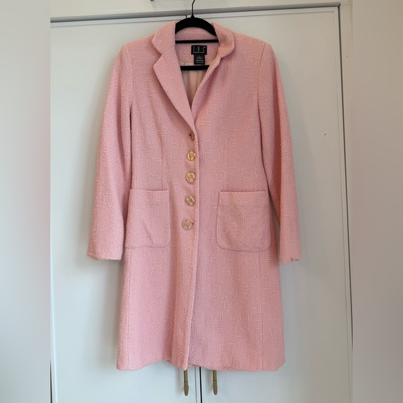 INC International Concepts Pink Textured Blazer - Picture 1 of 5